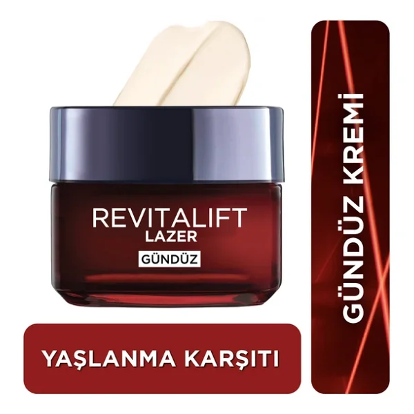 L'oreal Paris Revitalift Lazer X3 Yoğun Yaşlanma Karşıtı Gündüz Bakım Kremi 40-60 Yaş - Görsel 4