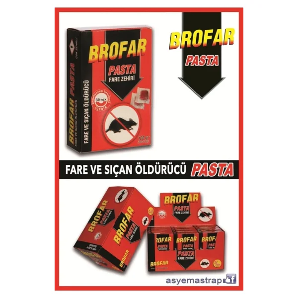 Brofar Tane Buğday Fare Zehiri 200 Gr - Görsel 7
