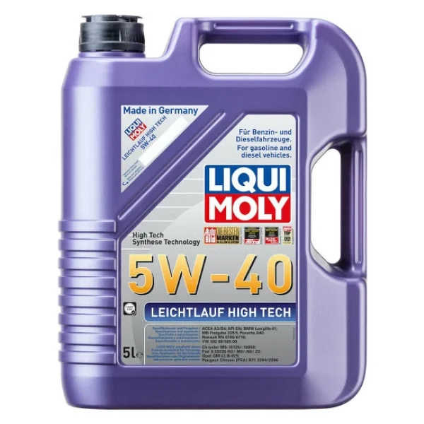 Liqui Moly Leichtlauf High Tech 5w-40 5 Lt Motor Yağı - Görsel 4