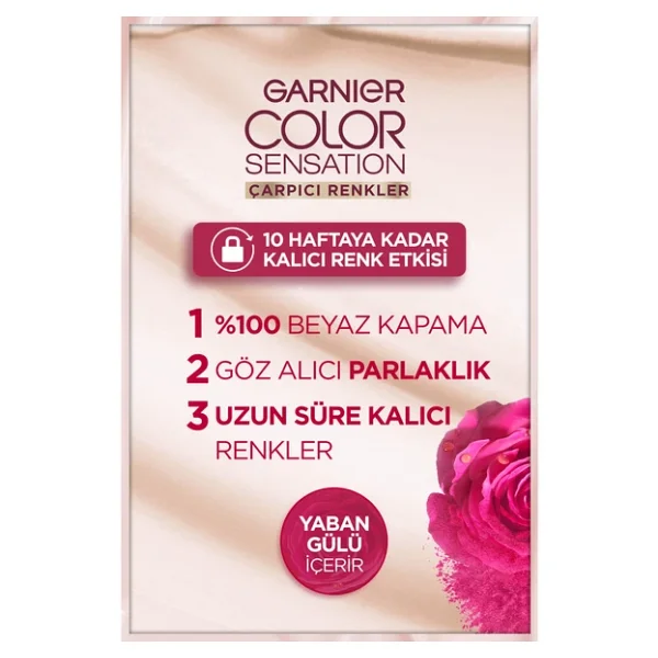 Garnier Çarpıcı Renkler 110 Ekstra Açık Elmas Sarısı Saç Boyası - Görsel 8