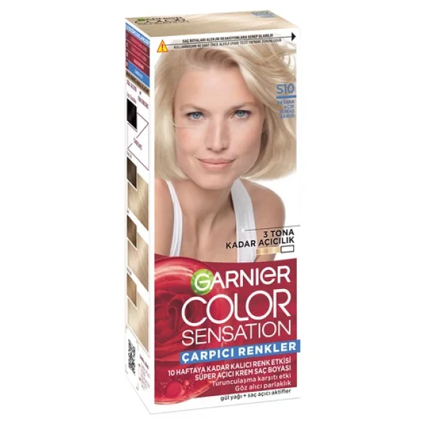 Garnier Çarpıcı Renkler 110 Ekstra Açık Elmas Sarısı Saç Boyası - Görsel 6