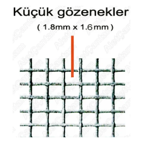 Aletcantam Sinek Teli 240cm X 400cm Sineklik Tulu Fiberglass (Gunese Dayanikli) - Görsel 2