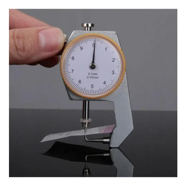 Depolife Kadranlı Sert Malzeme Kalınlık Ölçer Kumpas Gümüş Metal Saç Diş Ölçüm Kompratör Micrometre - Görsel 3