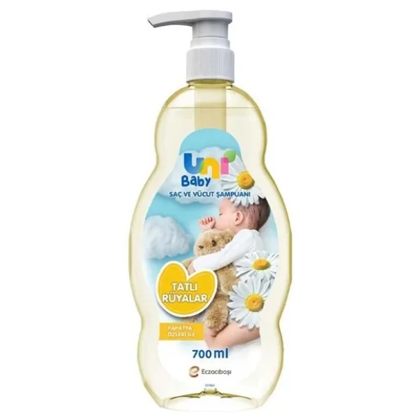 Uni Baby Tatlı Rüyalar Saç Ve Vücut Şampuanı 700 Ml - Görsel 4