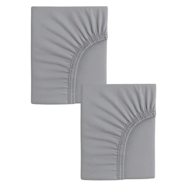 2 Adet 40 X 80 + 10 Cm Anne Yanı Lastikli Penye Kumaş Bebek Çarşafı - Görsel 10