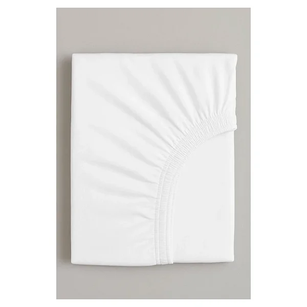2 Adet 40 X 80 + 10 Cm Anne Yanı Lastikli Penye Kumaş Bebek Çarşafı - Görsel 6
