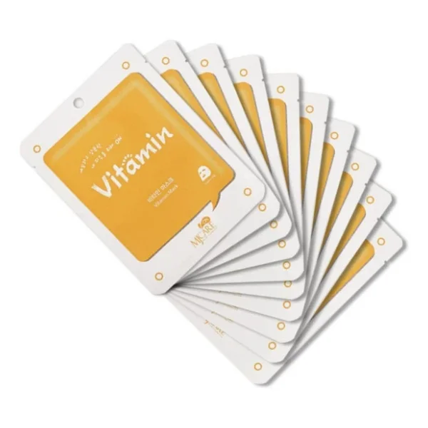Mjcare On Vitamin Mask 10'lu Vitaminli Yüz Maskesi - Görsel 3