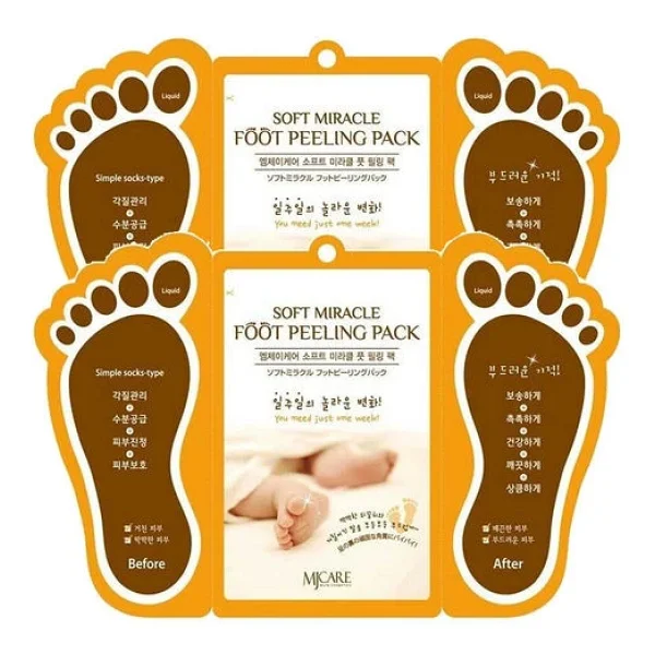 Mjcare Çorap Tipi Ayak Peeling Maskesi 2 Adet - Görsel 4