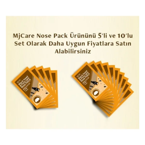 Mjcare Nose Pack Siyah Nokta Ve Gözenek İçin Temizleyici Burun Bandı 1 Adet - Görsel 7