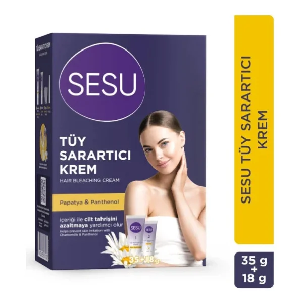 Sesu Tüy Sarartıcı Krem - Görsel 3