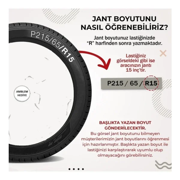 Peugeot 15 Inc Gri Siyah Renkli Jant Kapağı Kırılmaz Pejo 5310çiftpeugeot - Görsel 2