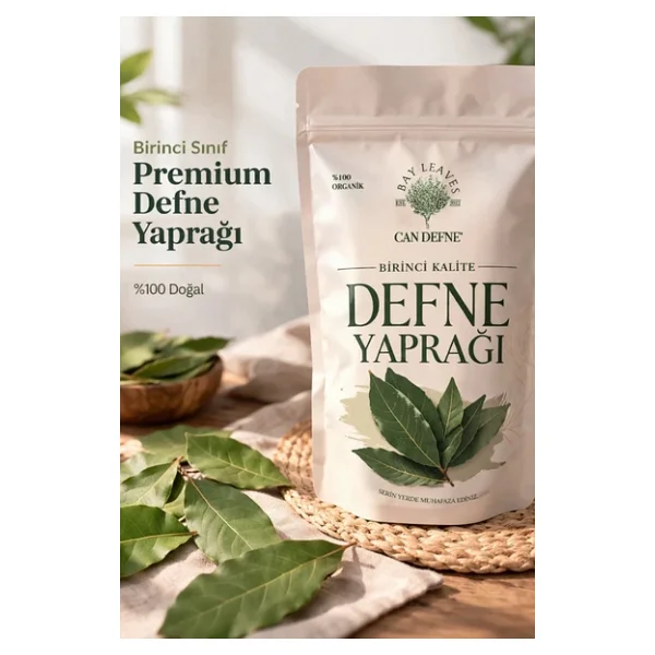 Premium Defne Yapragi 30g Birinci Sinif %100 Dogal Ve Katkisiz Leave Of Daphne Laurus Nobilis - Görsel 2