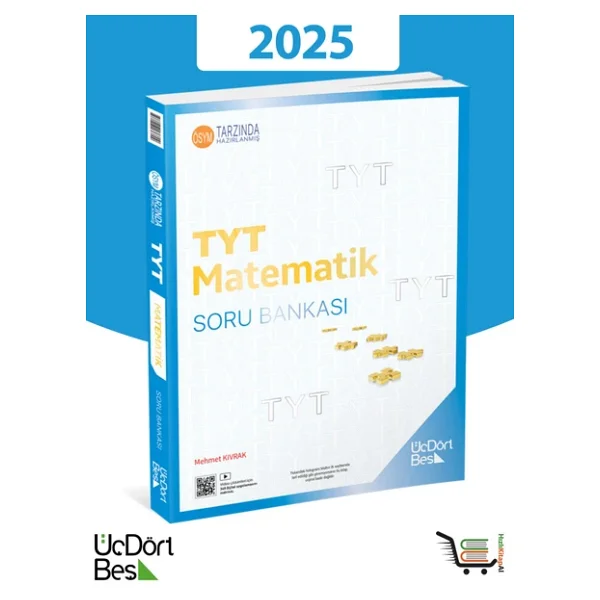 Üçdörtbeş Yayınları Tyt 10'lu Matematik Deneme 2025 - Görsel 5