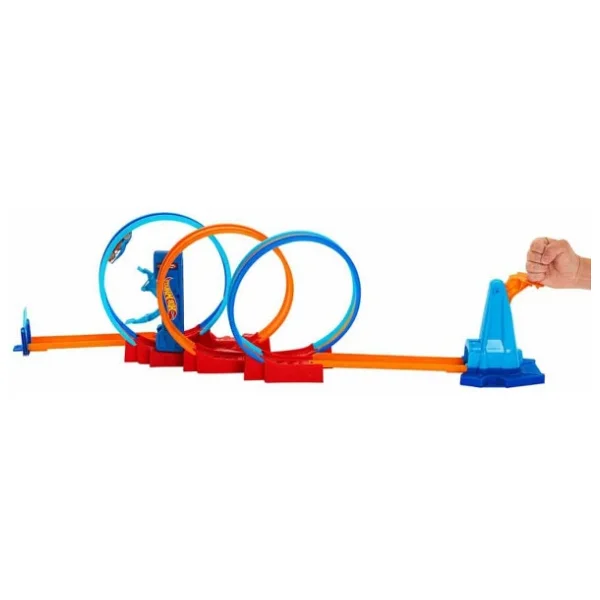 Hot Wheels Ultra Hots Çılgın Çember Yarış Seti Hpx93 - Görsel 9
