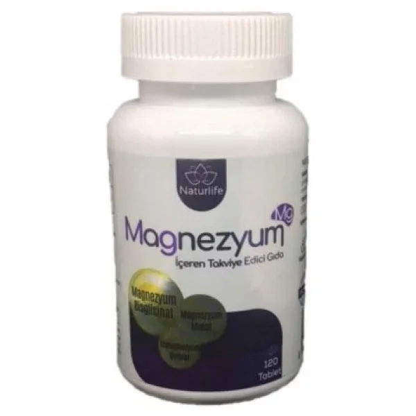 Naturlife Magnezyum 120 Tablet - Görsel 3
