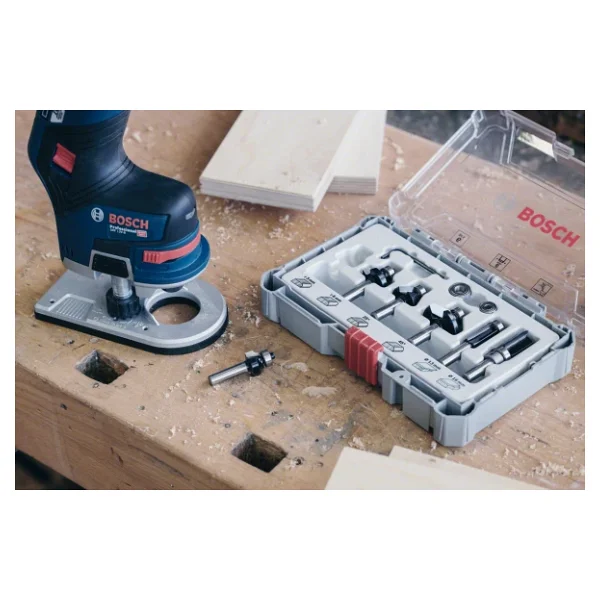 Bosch 2607017466 6 Parça 8 Mm Şaftlı Düz Freze Ucu Seti - Görsel 5
