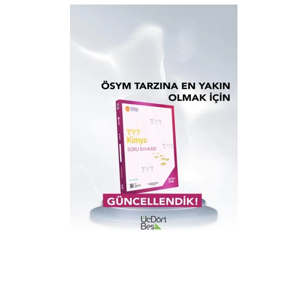 Üçdörtbeş Yayınları Tyt Kimya Soru Bankası 2025 - Görsel 6