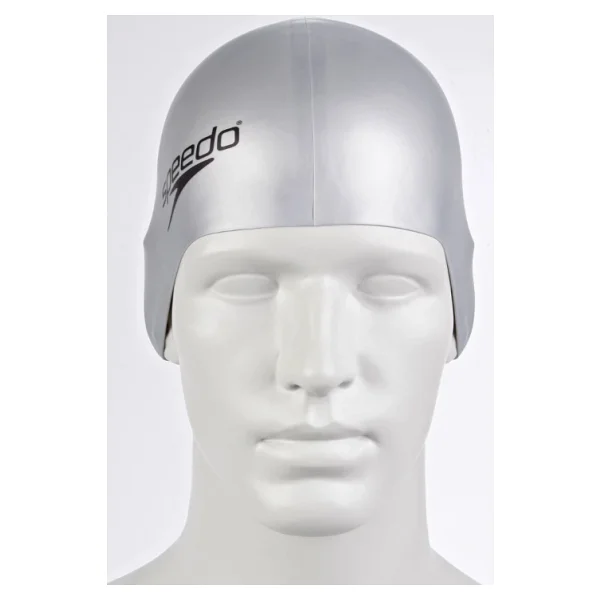 Speedo Plain Flat Silikon Yüzücü Bonesi - Görsel 3