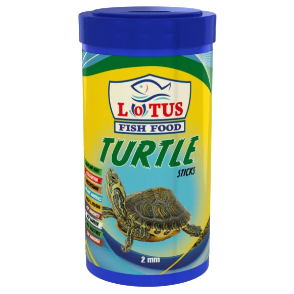 Lotus Turtle Food Sticks 100ml, Bonisa 100ml Su Kaplumbağası Yüzen Yemi, Multivitamin - Görsel 3