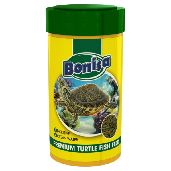 Lotus Turtle Food Sticks 100ml, Bonisa 100ml Su Kaplumbağası Yüzen Yemi, Multivitamin - Görsel 4