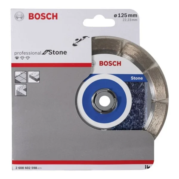 Bosch - Standard Seri Taş İçin Elmas Kesme Diski 125 Mm - Görsel 2