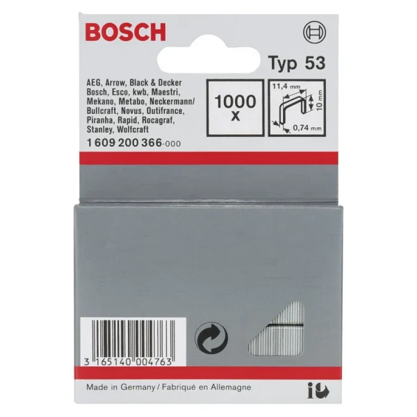 Bosch Zımba Teli Tip 53 11,4x0,74x10 Mm - Görsel 4