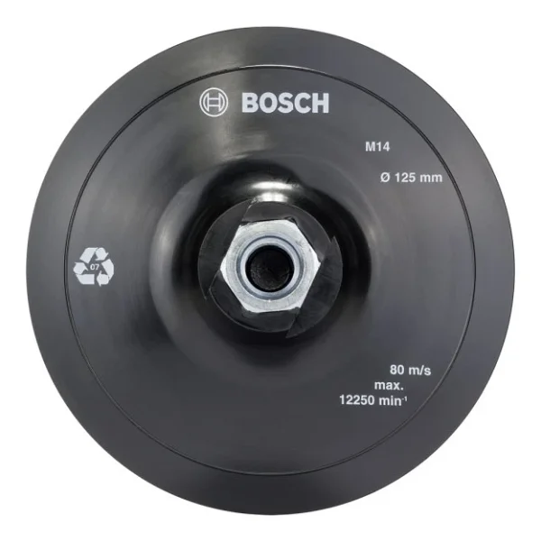 Bosch 125 Mm M14 Kağıt Zımparalar İçin Taban - Görsel 4