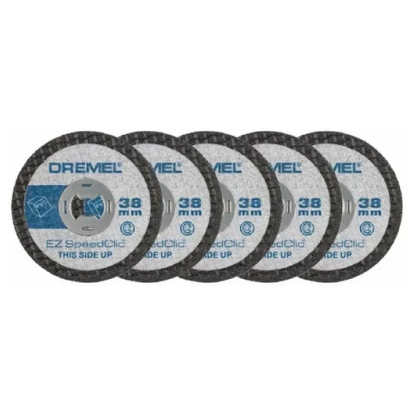 Dremel Sc476 Speedclic Plastik Kesme Diski 38 Mm 5'li Paket - Görsel 5