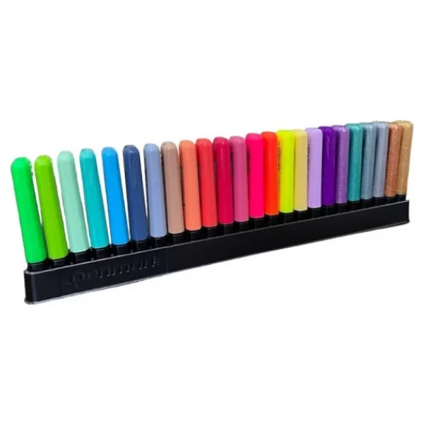 Penmark 6 Neon + 6 Pastel + 6 Tropik + 6 Simli 24'lü Fosforlu Kalem Seti - Görsel 6