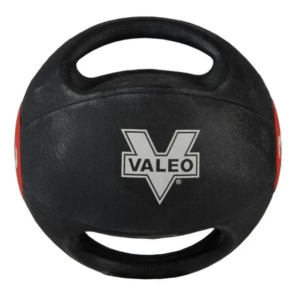 Valeo 3 Kg Kırmızı Çift Tutacaklı Sağlık Topu - Görsel 5