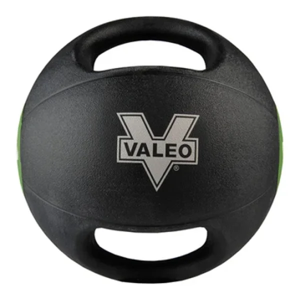Valeo 4 Kg Yeşil Çift Tutacaklı Sağlık Topu - Görsel 3