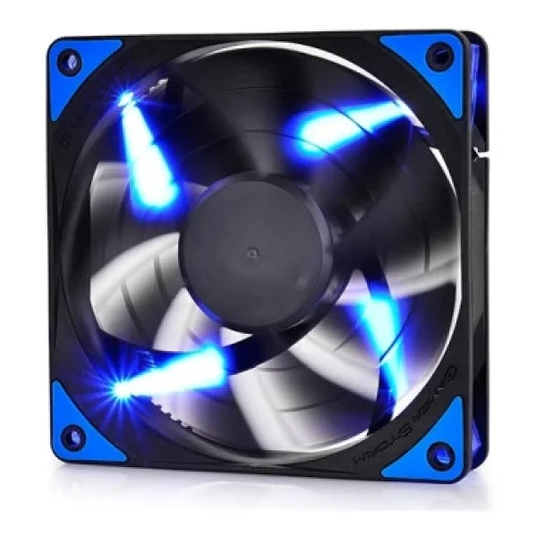Deepcool Tf120 Blue Sıyah Uzerıne Mavı Ledlı Kasa Fanı 120mm - Görsel 2