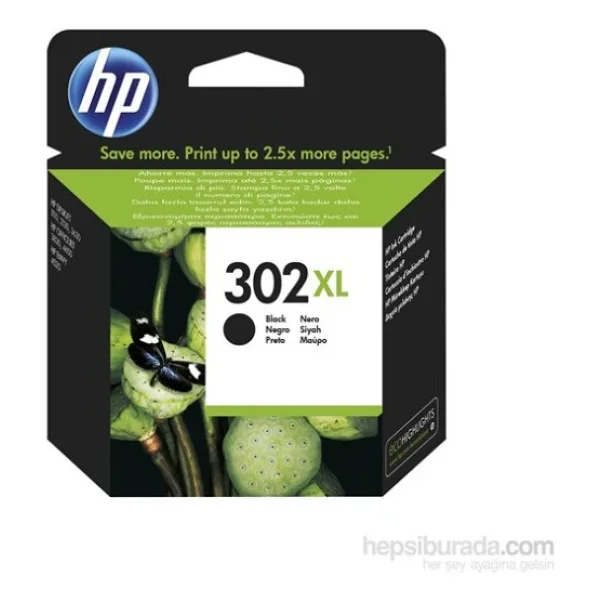 Hp 302xl F6u68ae Siyah Kartuş - Görsel 4