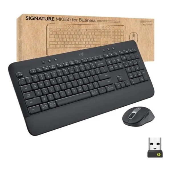 Logitech Signature Mk650 Kablosuz Klavye Mouse Seti - Görsel 6