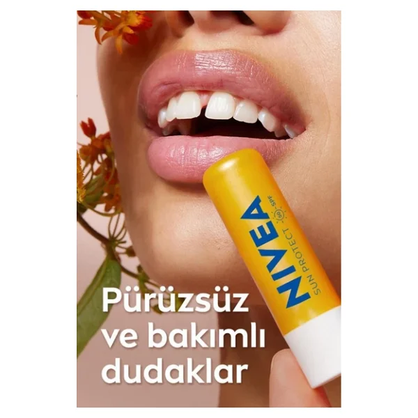 Nivea 50 Faktör 4.8 Gr Dudak Kremi - Görsel 5