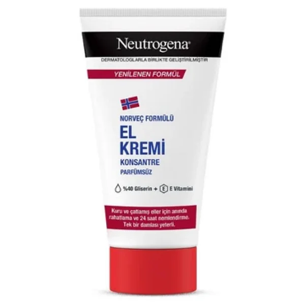 Neutrogena Konsantre Formüllü Parfümsüz El Kremi 75 Ml - Görsel 4