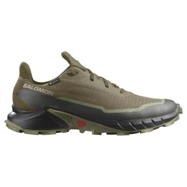 Salomon Alphacross 5 Gore-Tex L47310300 Haki Erkek Koşu Ayakkabısı - Görsel 5