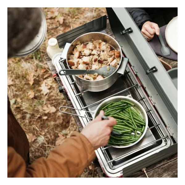 The Full Kitchen Base Camp Cook Set - Paslanmaz Çelik Kamp Pişirme Seti 3.5l 3.7qt - Görsel 7