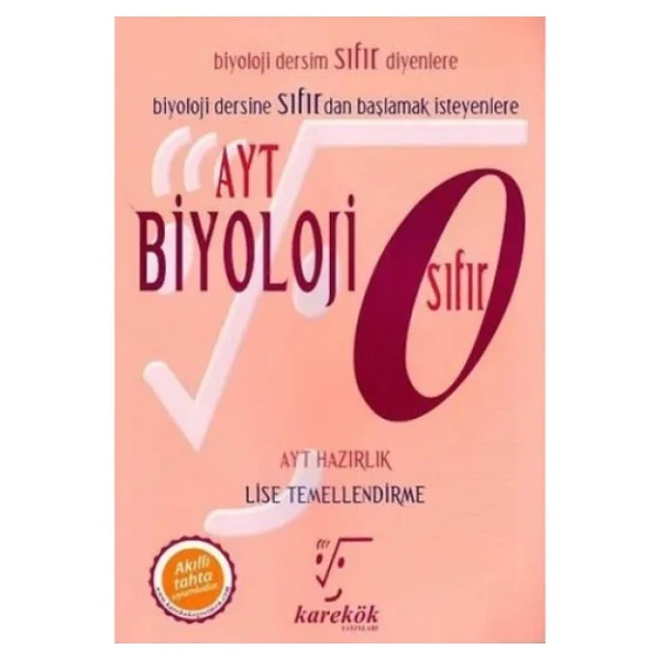 Karekök Yayınları AYT Hazırlık Biyoloji Sıfır - Görsel 8