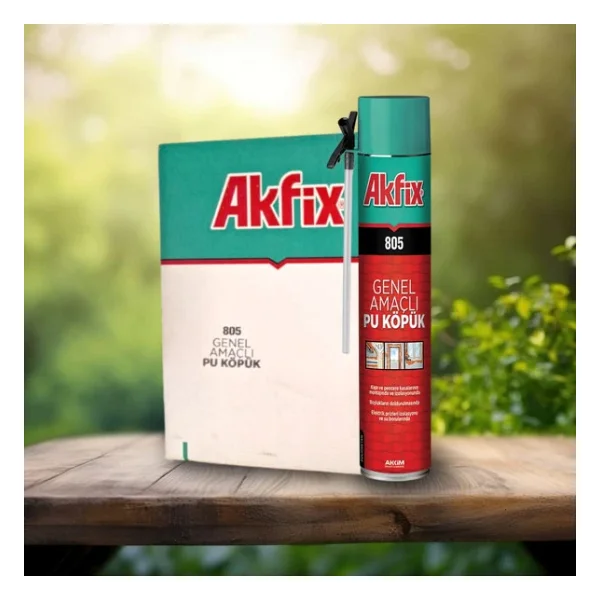 Akfix 805 750 Ml Pipetli Genel Amaçlı Poliüretan Köpük - Görsel 8