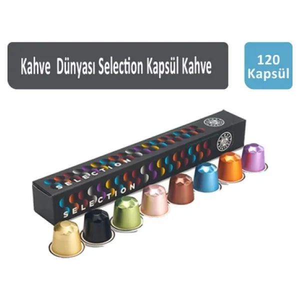 Kahve Dünyası Selection Kapsül Kahve 120'li - Görsel 3