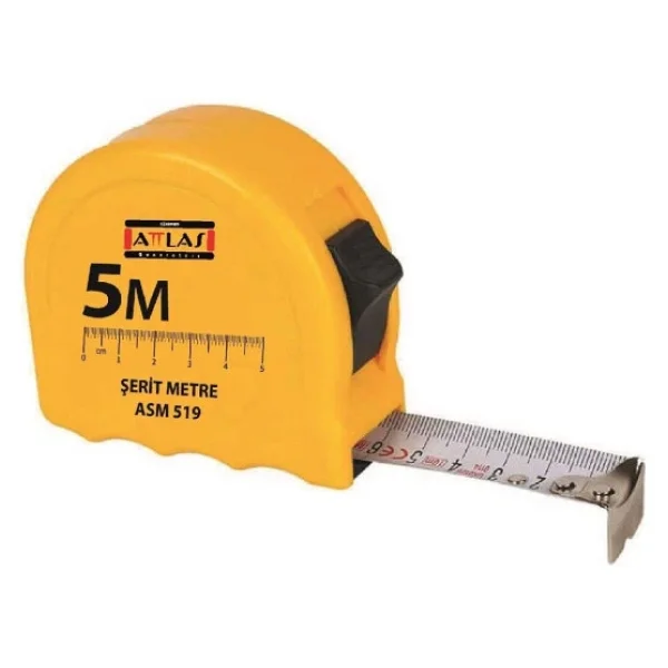 Attlas Asm 519 5 M X 19 Mm Şerit Metre - Görsel 3