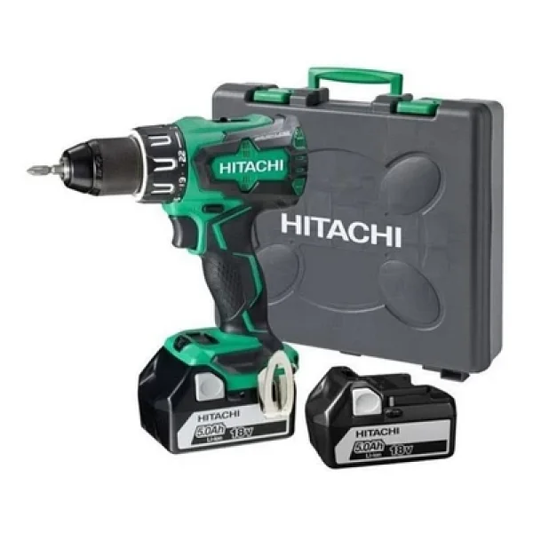 Hitachi Dv18dbsl Çift Akülü 5 Ah Darbeli Matkap - Görsel 4