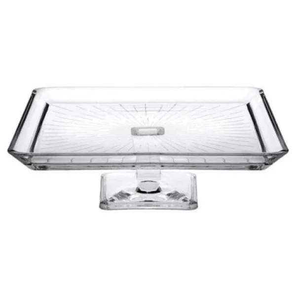 Paşabahçe Madlen 950007 24 Cm Kare Ayaklı Servis Tabağı - Görsel 6