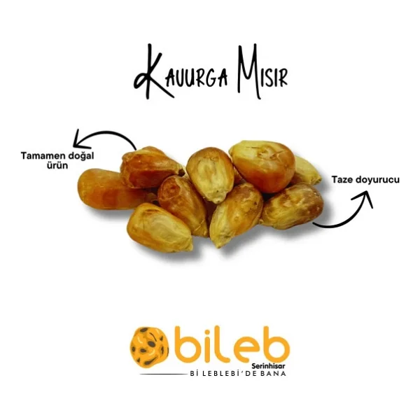 Kavurga Mısır 1 Kg - Görsel 6