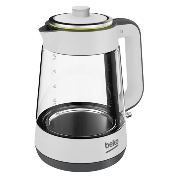 Beko Cm 5964 Floral Beyaz 1900 W Cam Demlikli Çay Makinesi - Görsel 7