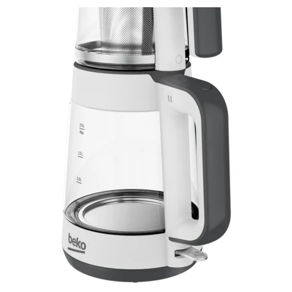 Beko Cm 5964 Floral Beyaz 1900 W Cam Demlikli Çay Makinesi - Görsel 8