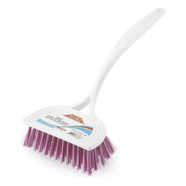 Flora Trendy Lavabo Ve Küvet Fırçası F388 - Görsel 5