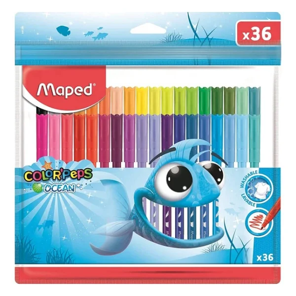 Maped Color Peps Ocean 36'lı Keçeli Kalem Seti - Görsel 4