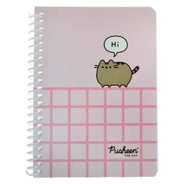Keskin Color Pusheen Spiralli A6 80 Yaprak Çizgili Bloknot Defter - Görsel 4